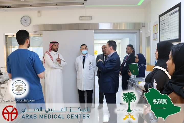 المركز العربي الطبي: زيارة وفد الملحقية الثقافية في سفارة المملكة العربية السعودية في الأردن