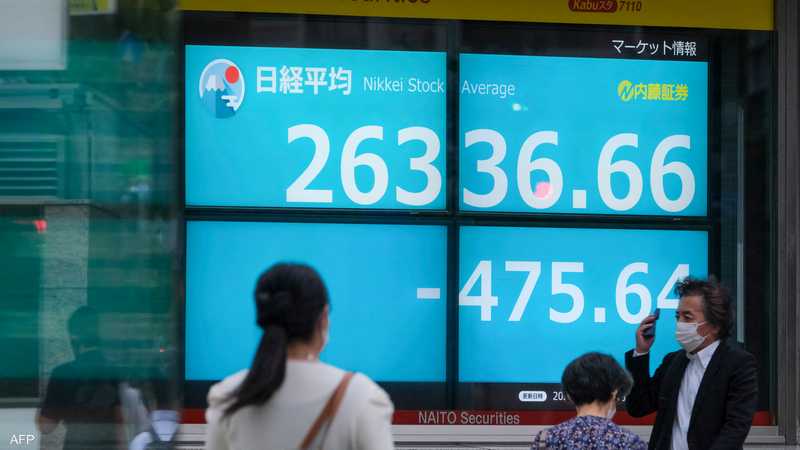 على خطى وول ستريت.. بورصة طوكيو تغلق منخفضة