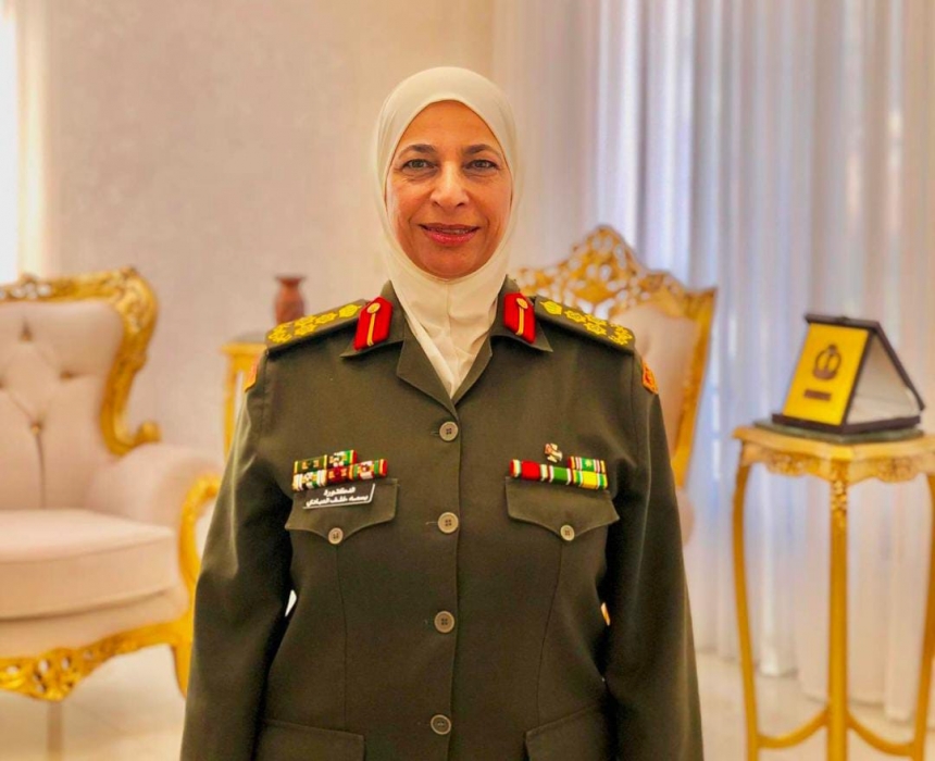 الفريق الطيب يُهنئ العميد  الدكتورة   بسمه السكارنه   بالارادة الملكية السامية