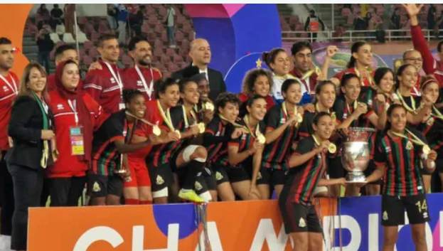 سيدات الجيش الملكي المغربي يتوجن بلقب دوري أبطال إفريقيا