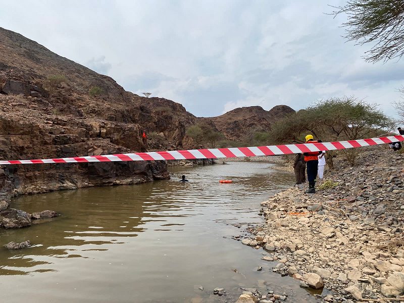 السعودية ..وفاة طفلة غرقاً في مجرى وادي الغرس