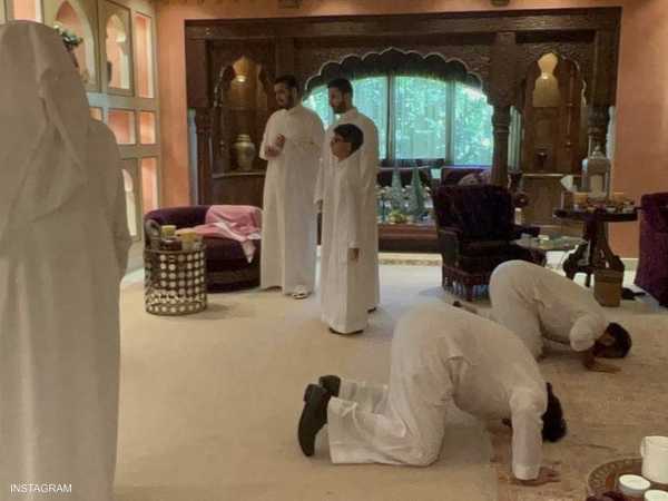 بالصور.. هكذا احتفل ولي العهد السعودي بفوز الأخضر