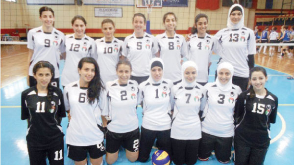 منتخبنا النسوي لكرة الطائرة يتأهل لنهائي غرب آسيا