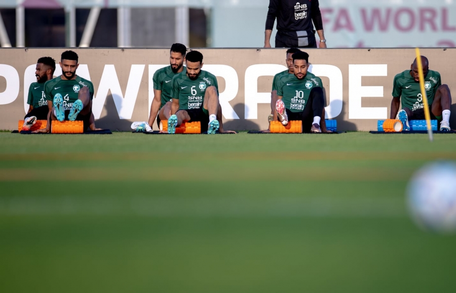 الأخضر السعودي جاهز لمواجهة بولندا في المونديال