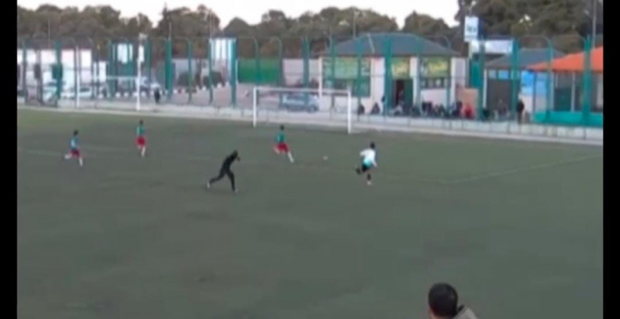 اللاعب مناف عمر العرموطي يسجل  هدف التعادل  لفرسان الاردن ضد  نادي الوحدات .. صور وفيديو