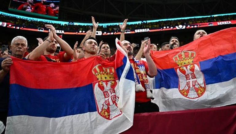 علم ينقل الأزمة بين صربيا وكوسوفو إلى ملاعب كأس العالم بقطر