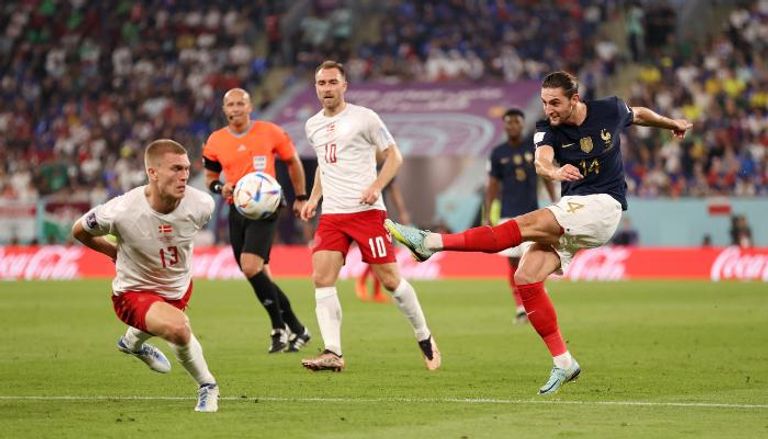 إليكم نتيجة مباراة فرنسا والدنمارك في كأس العالم قطر 2022