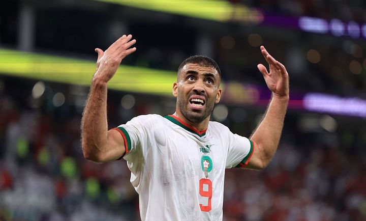 مهاجم المغرب عبدالرزاق حمدالله: شكراً لجماهيرنا وللأشقاء العرب
