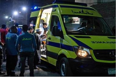 مصر.. انهيار منزل بطريقة مروعة  صورة