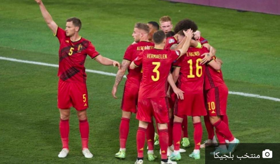 اشتباك بين دي بروين وهازارد في تدريبات منتخب بلجيكا بعد الخسارة أمام المغرب