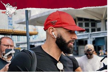 بنزيما يعود الى قطر لدعم المنتخب الفرنسي في مباراته اليوم