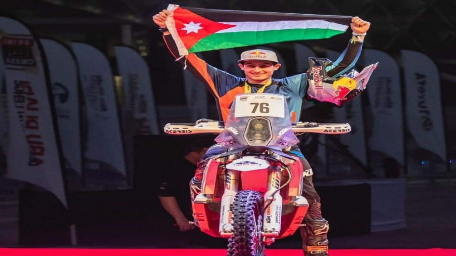 أردني ينافس في الجولة الأخيرة لكأس العالم لرالي الباها للدراجات النارية