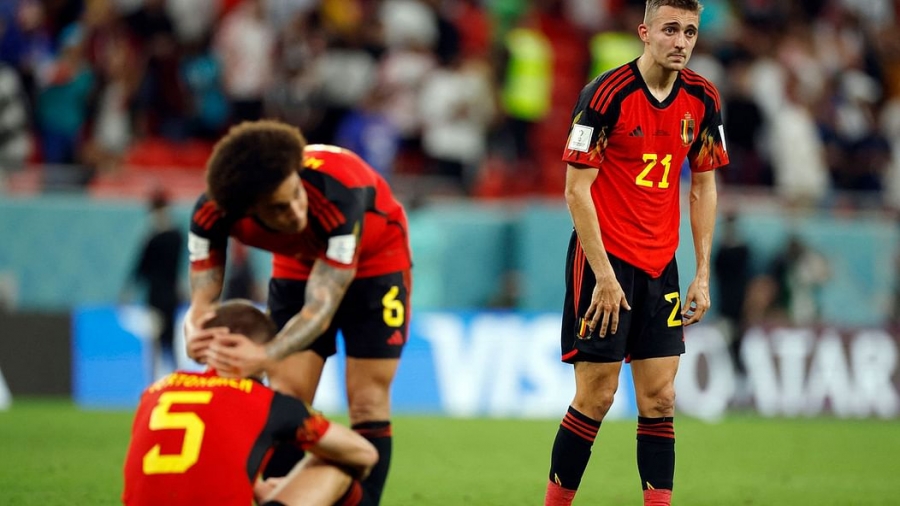 العصر الذهبي لمنتخب بلجيكا ينتهي بصورة مخيبة في مونديال قطر 2022