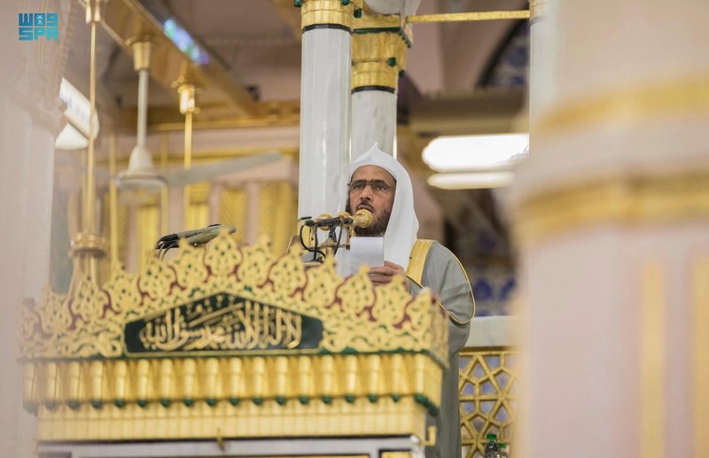 خطبة الجمعة بالمدينة المنورة الشيخ الثبيتيالعبرة بقصص القرآن