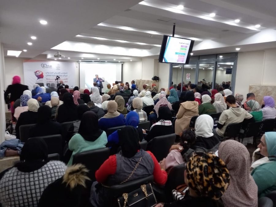 الأساليب الحديثة في تنمية قدرات الطفل بحضور أمين عام اتحاد الأطباء العرب