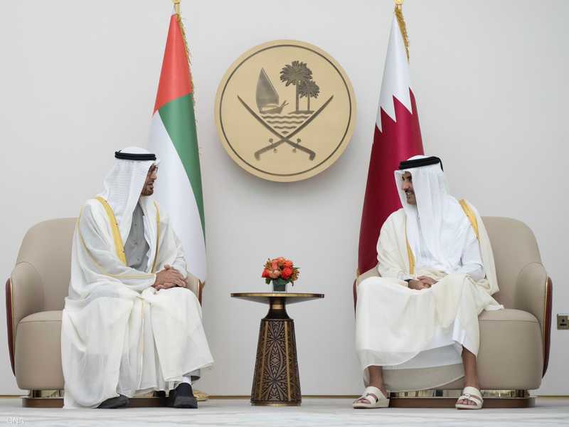 الشيخ محمد بن زايد يبدأ زيارة رسمية إلى قطر