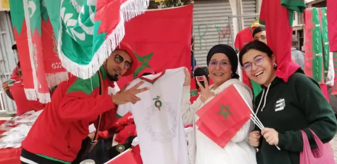 قبل المباراة المصيرية.. توتر وتفاؤل في الشارع المغربي