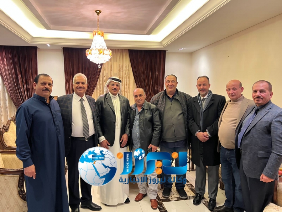 لقاءا اخويًا في منزل موفق الضمور