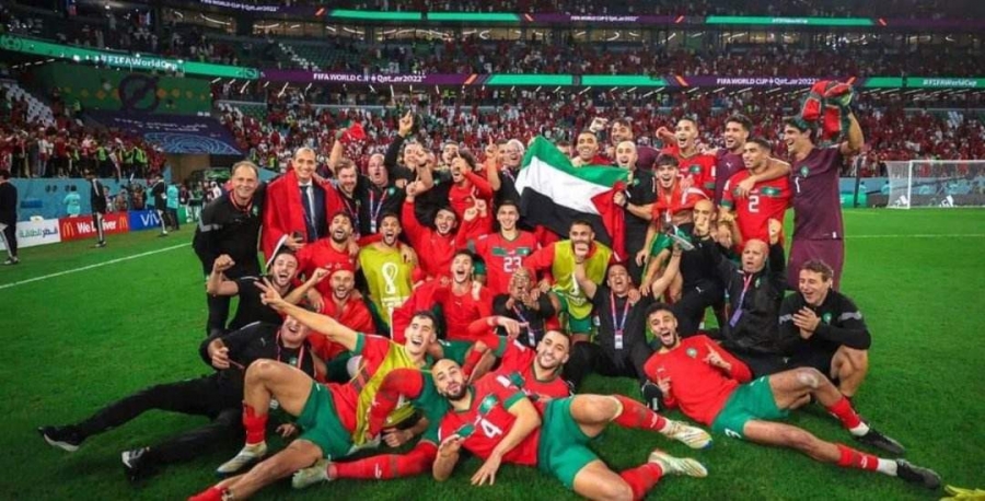 للمرة الأولى في كأس العالم يتأهل منتخب عربي  للمربع الذهبي