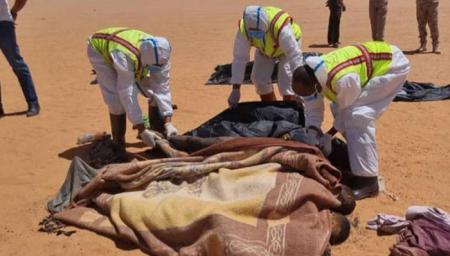 27 مهاجرا بينهم أطفال يموتون عطشا بالصحراء التشادية