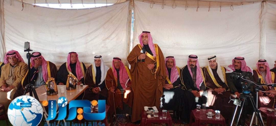 الشيخ ايمن البداوي يقود جاهة عشائرية لقبيلة بني صخر على إثر  مقتل الشاب عمر الطيب ...صور وفيديو