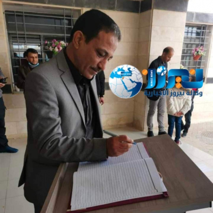 الجازي يُهنئ الدكتور عبد الرحمن الزبن بتعيينه قائما بأعمال مدير الشؤون الإدارية والمالية في مديرية تربية لواء الموقر