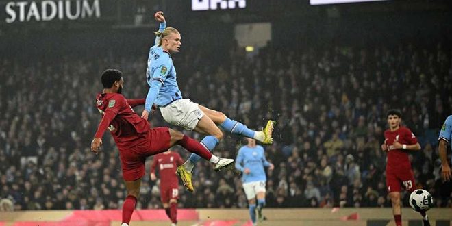 مانشستر سيتي يتأهل إلى ربع نهائي كأس الرابطة الإنكليزية
