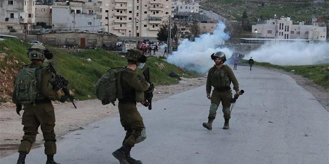 إصابة عشرات الفلسطينيين جراء اعتداء قوات الاحتلال عليهم غرب جنين