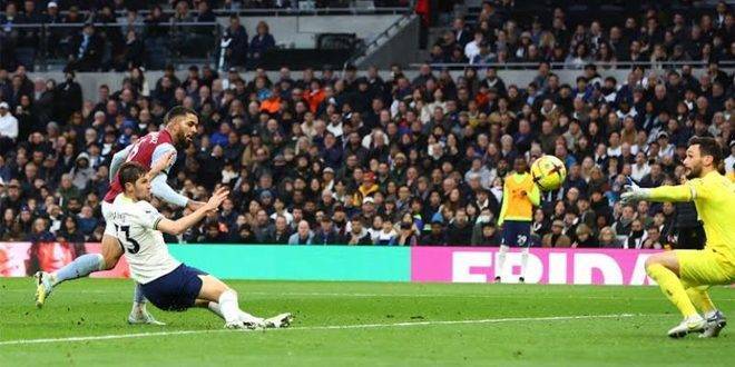 توتنهام يخسر أمام أستون فيلا في الدوري الإنكليزي