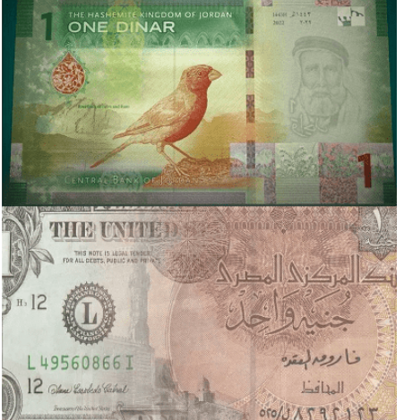 الدينار الاردني يتخطى الـ 41 جنيها مصريا