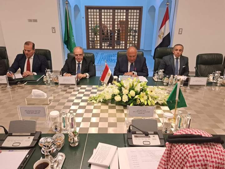 انعقاد اجتماع لجنة المتابعة والتشاور السياسي المصرية السعودية على مستوى وزراء الخارجية