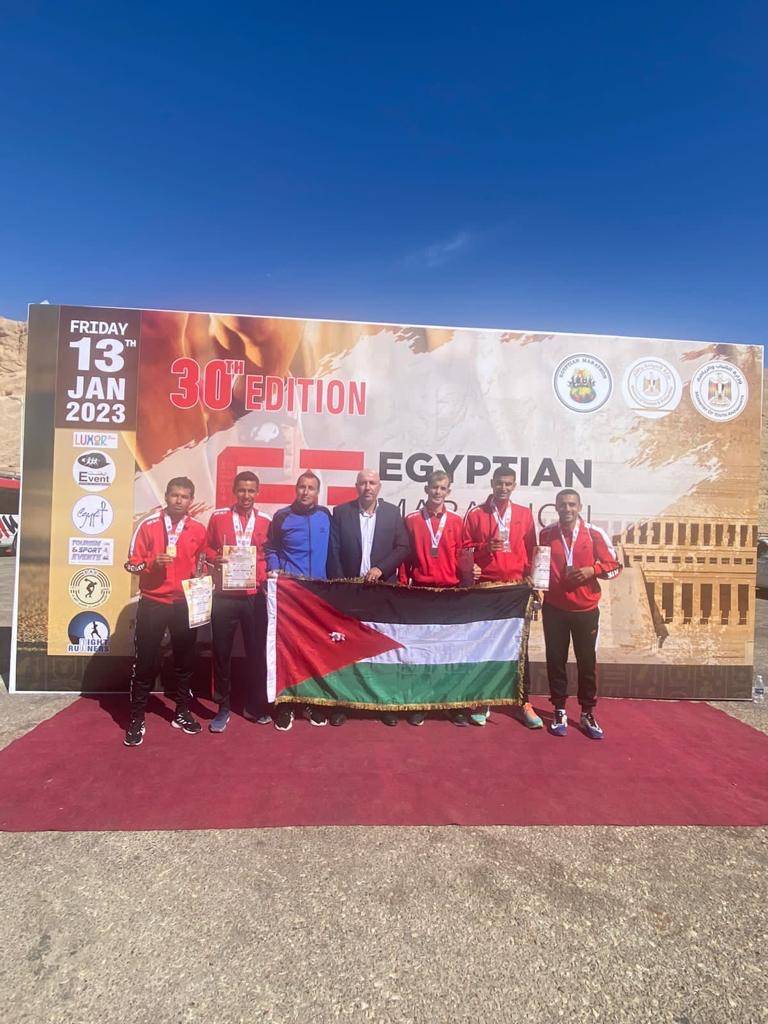 لاعبو الأمن العام يحصدون الذهب في ماراثون مصر الدولي ...صور