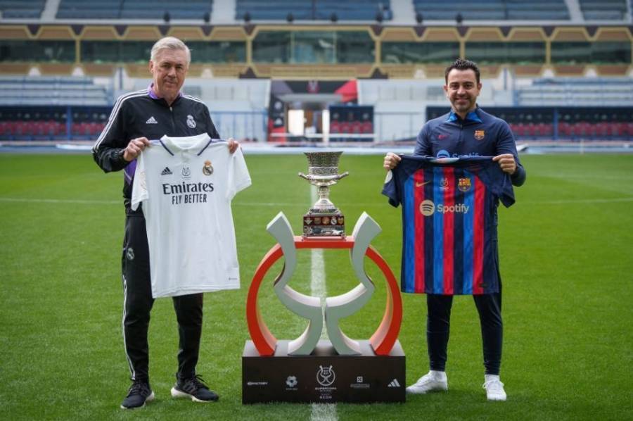 ريال مدريد وبرشلونة في صدام نهائي كأس السوبر الإسباني