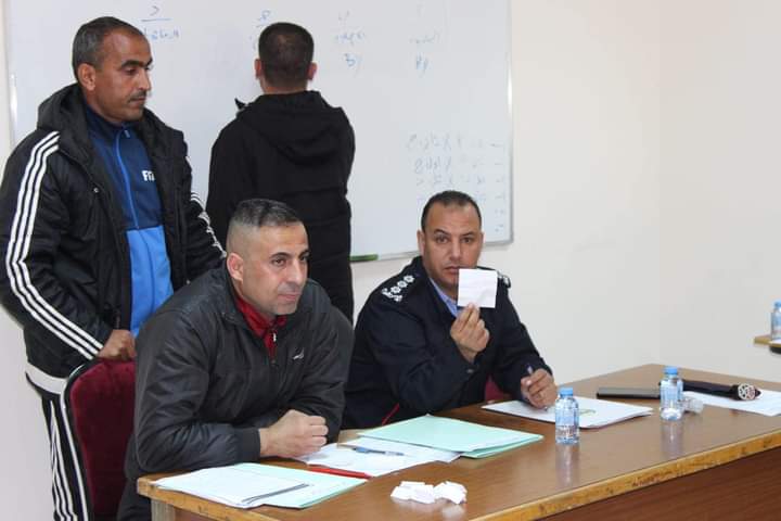 أجتماع تنسيقي لبطولات الأمن العام السنوية لرياضات (الجودو و  و كرة الطائرة و خماسي كرة القدم) .