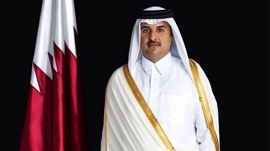 الأمير تميم يغرّد بعد اللقاء في أبو ظبي