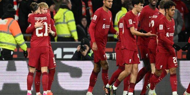 ليفربول يفوز على وولفرهامبتون في بطولة كأس الاتحاد الإنكليزي