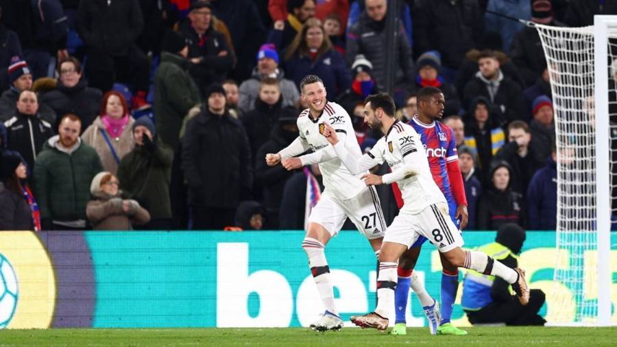 كريستال بالاس يعرقل انتفاضة مانشستر يونايتد ويحرمه من وصافة الدوري