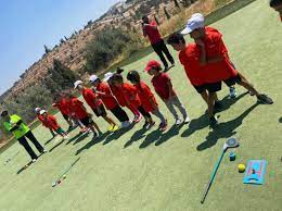 العودة لتدريب الجولف في المدارس