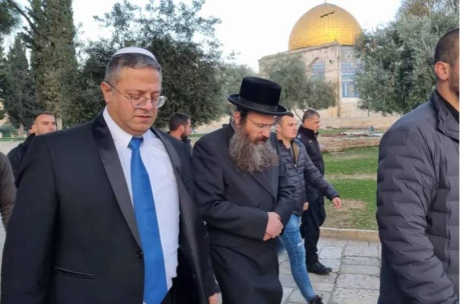 وزير الأمن القومي الإسرائيلي متحديًا الأردن: سأواصل اقتحام الأقصى