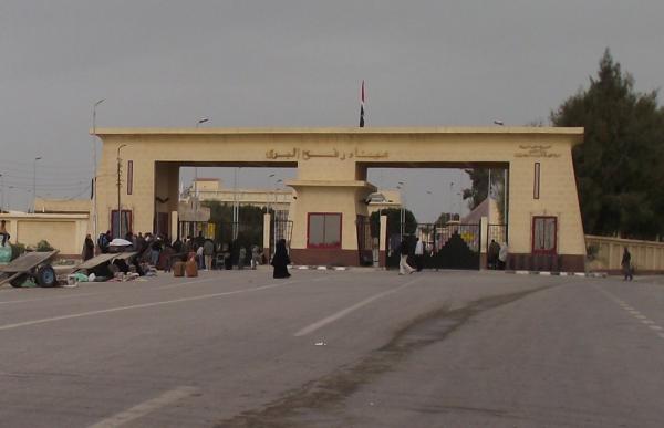 إغلاق معبر رفح الحدودي بين غزة ومصر الخميس