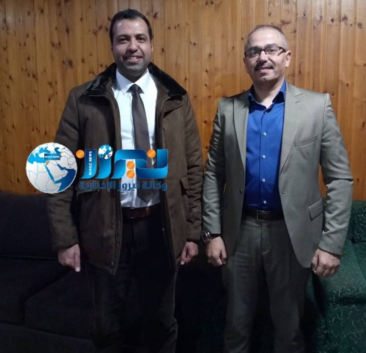 ابو دلو يُهنئ المقدم  المتقاعد فلاح العساف بحصوله على الدكتوراه