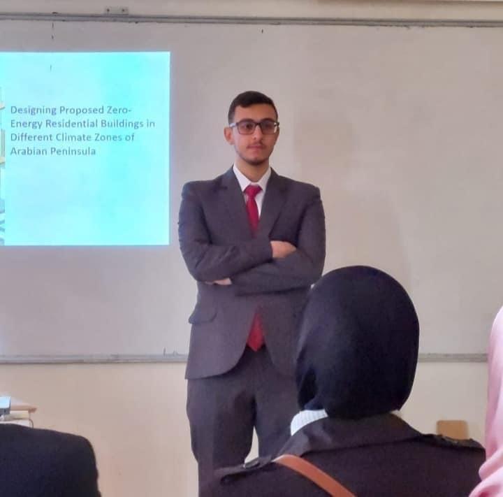 عبدالله العضايلة يحصل درجة البكالوريوس بالهندسة المدنية .. مبارك