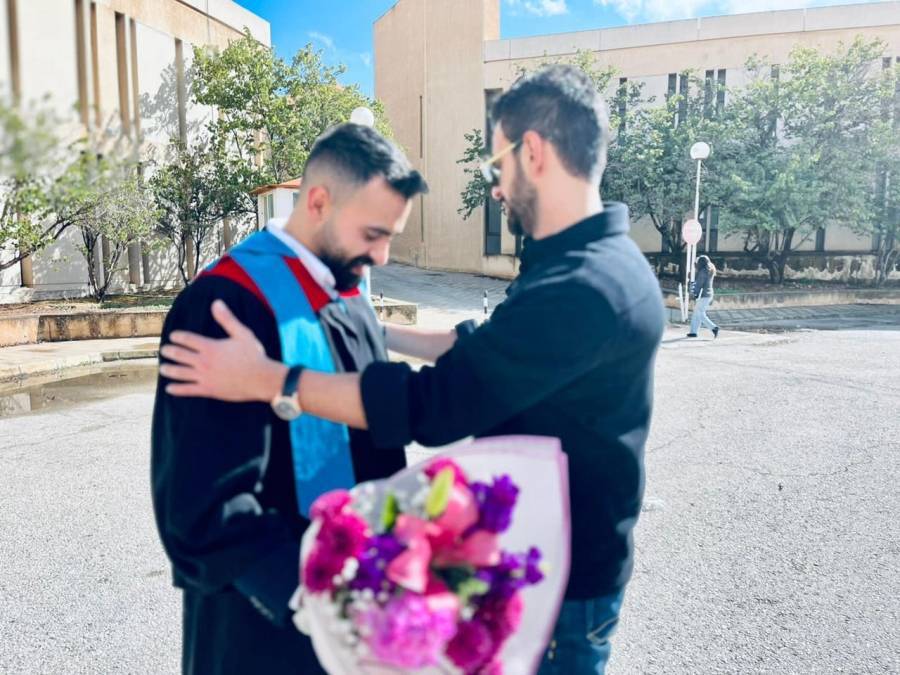 عمر نادر عليان ..... مبارك الماجستير