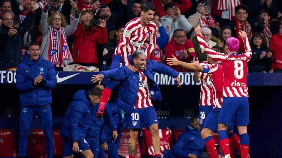 واقعة غير مسبوقة.. مهاجم أتلتيكو مدريد يسجل هدفا بعد استبداله