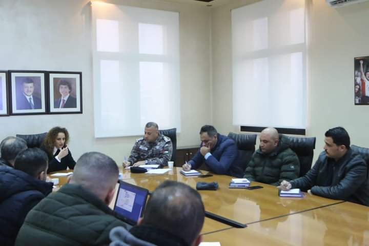 عقد اجتماع تنسيقي بين مديرية الأمن العام والإتحاد الاردني لكرة القدم .