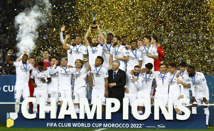ريال مدريد يتوج بمونديال الأندية