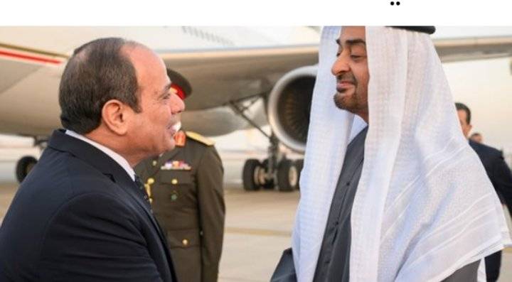 السيسي يعزي رئيس الإمارات