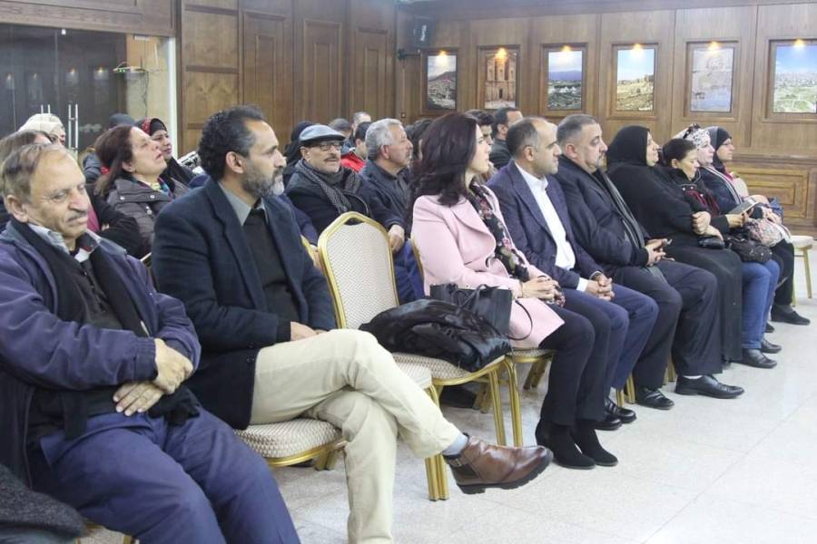 حفل   لجمعية سلة الفقراء الخيرية بمناسبة عيد ميلاد جلالة الملك   في المكتبة الوطنية .