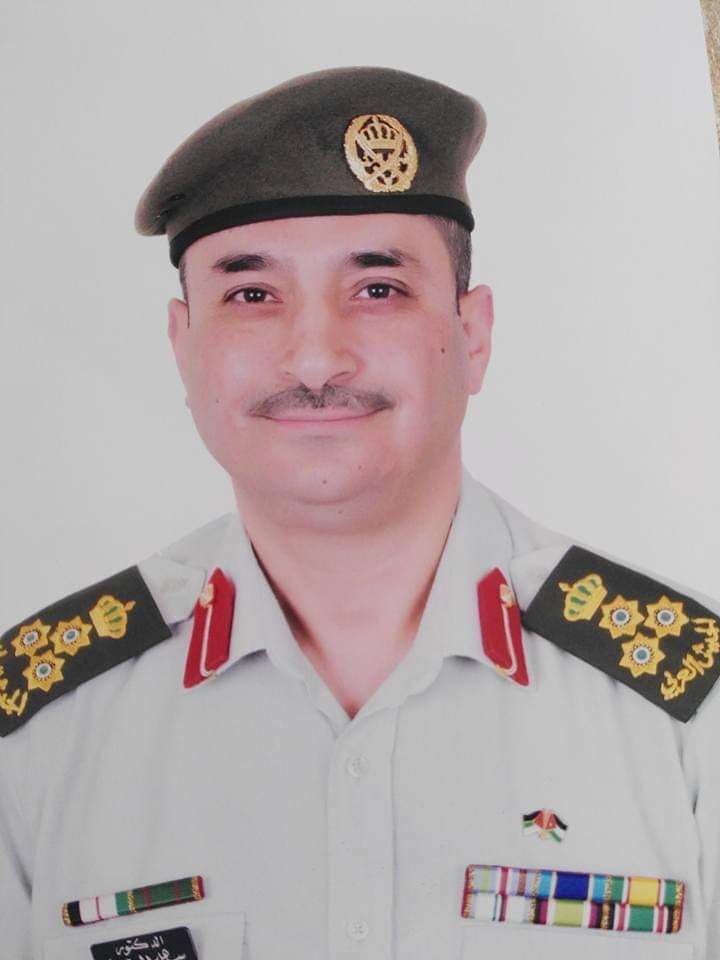 شكر وعرفان للدكتور سهل الحموري وكافة الكوادر الطبية بمستشفى الأمير راشد العسكري