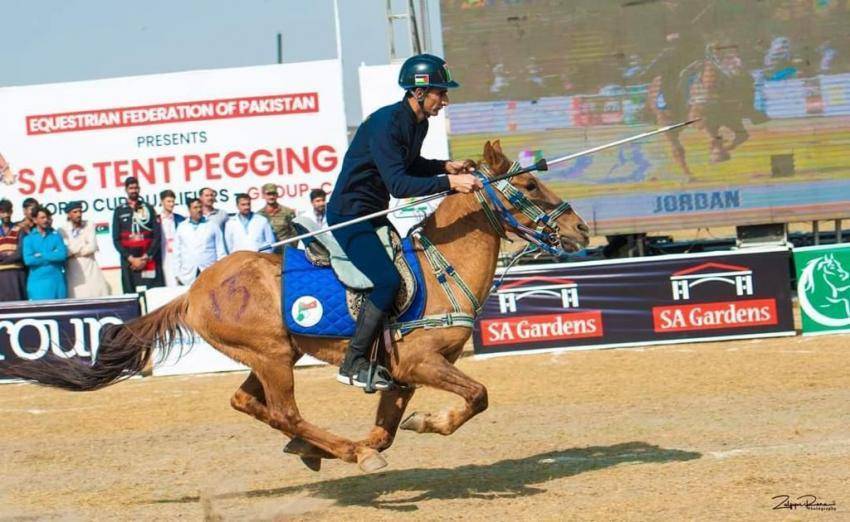 فرسان الأمن العام يتأهلون لكأس العالم لالتقاط الاوتاد..صور